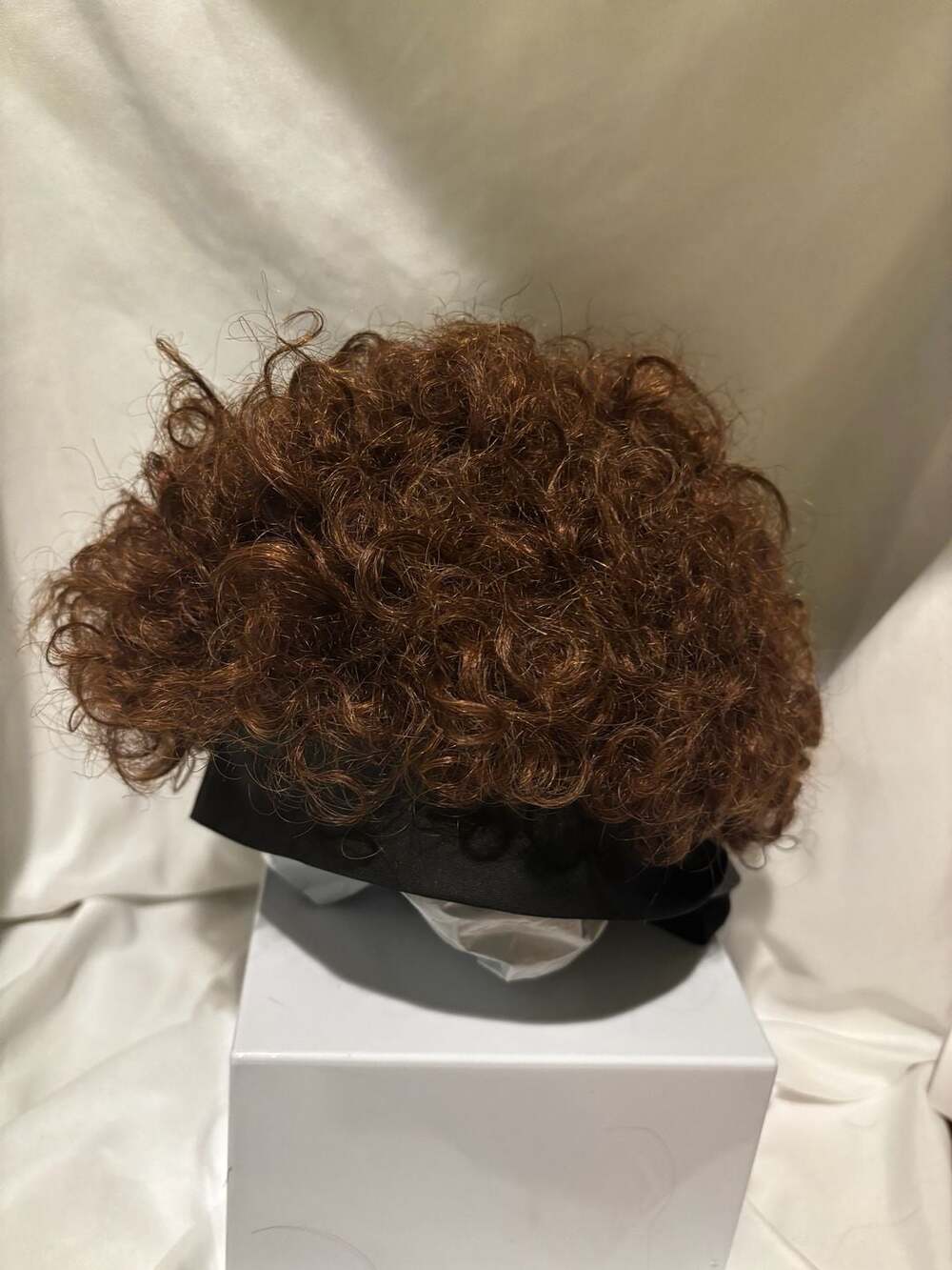 Monique Brown Curly Doll Wig